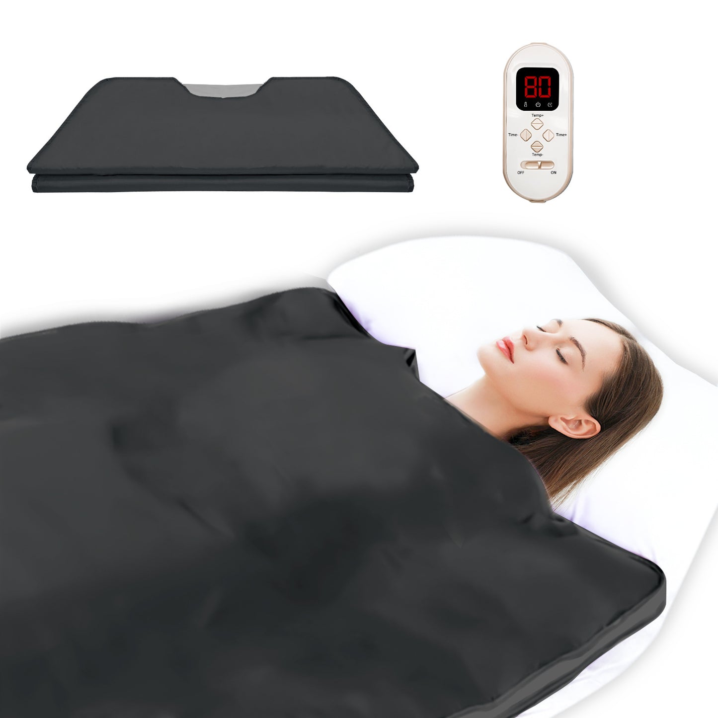 Far Infrared Sauna Blanket — Deep Heat Detox & Muscle Recovery
