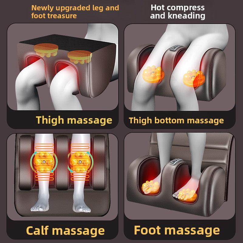 Full Body Shiatsu Recovery Mat — 9 Massage Modes + Heat Therapy
