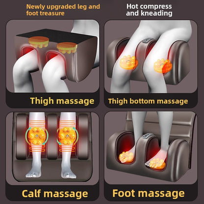 Full Body Shiatsu Recovery Mat — 9 Massage Modes + Heat Therapy