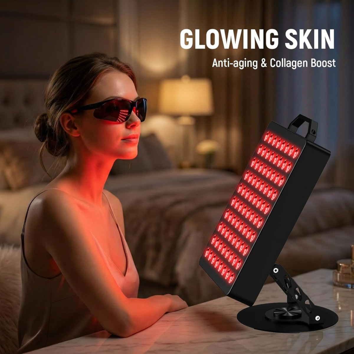 Red Light Therapy Recovery Panel — 660nm + 850nm Dual Wavelength
