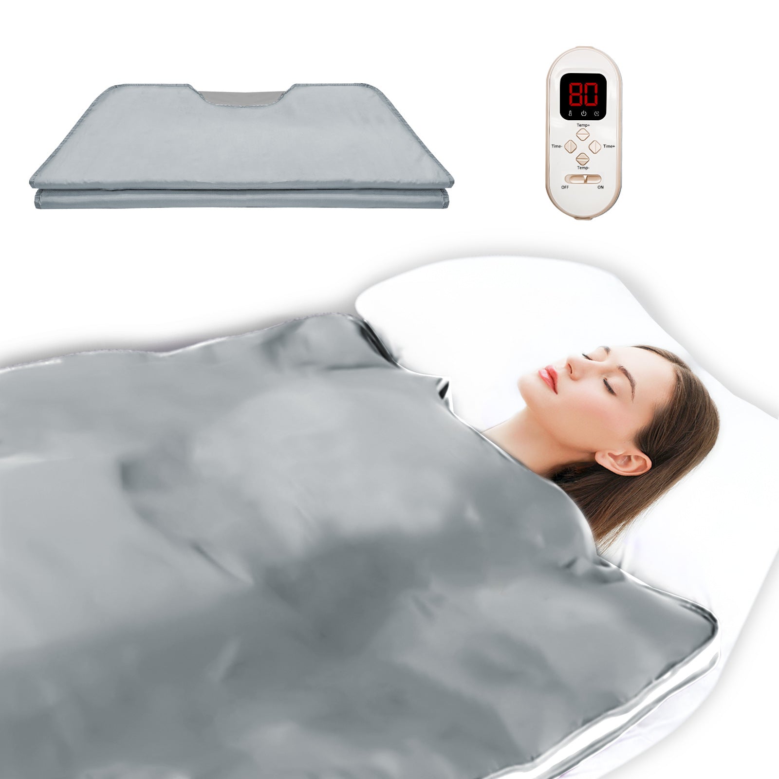 Far Infrared Sauna Blanket — Deep Heat Detox & Muscle Recovery